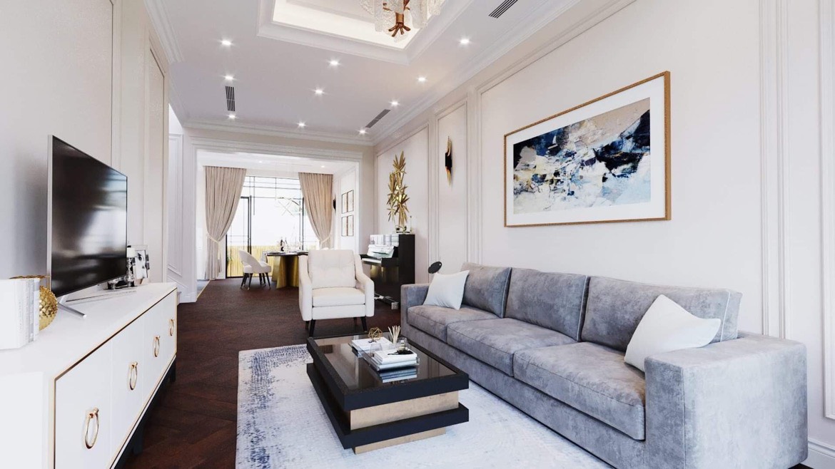 Bán biệt thự đã sửa đẹp diện tích 140m2 ở Lô K2 Khu Đô Thị Nam Thăng Long, Ciputra 1
