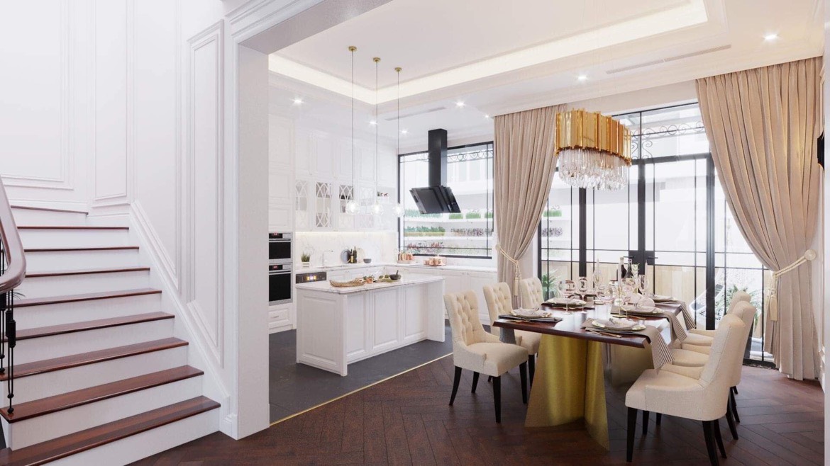Bán biệt thự đã sửa đẹp diện tích 140m2 ở Lô K2 Khu Đô Thị Nam Thăng Long, Ciputra 3