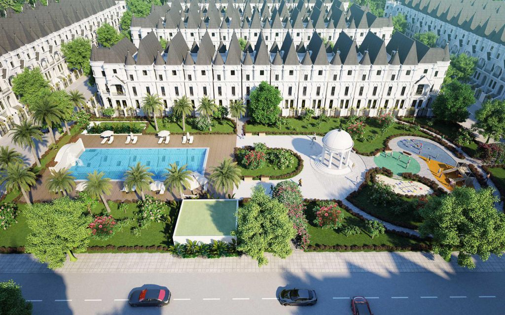 Bán biệt thự lâu đài BT2 - phân khu Green Center Villas - Lotus Central - Ciputra Hà Nội 2