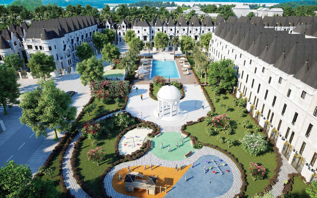 Bán biệt thự lâu đài BT2 - phân khu Green Center Villas - Lotus Central - Ciputra Hà Nội 3