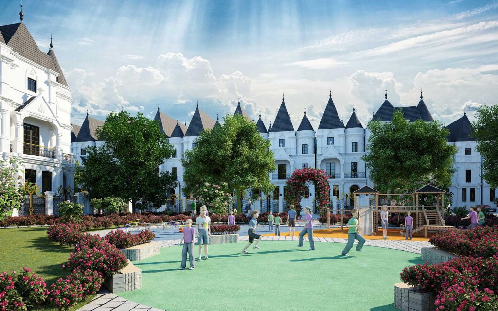 Bán biệt thự lâu đài BT2 - phân khu Green Center Villas - Lotus Central - Ciputra Hà Nội 5