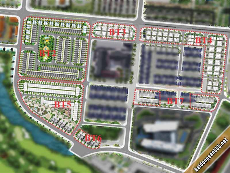 Bán biệt thự lâu đài BT2 - phân khu Green Center Villas - Lotus Central - Ciputra Hà Nội 1