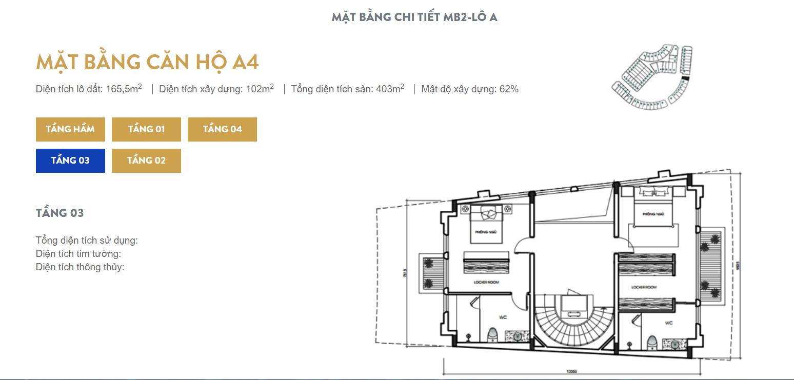 Bán Căn góc A4 view vườn hoa dự án nhà thấp tầng sunshine city ciputra Hà Nội 4