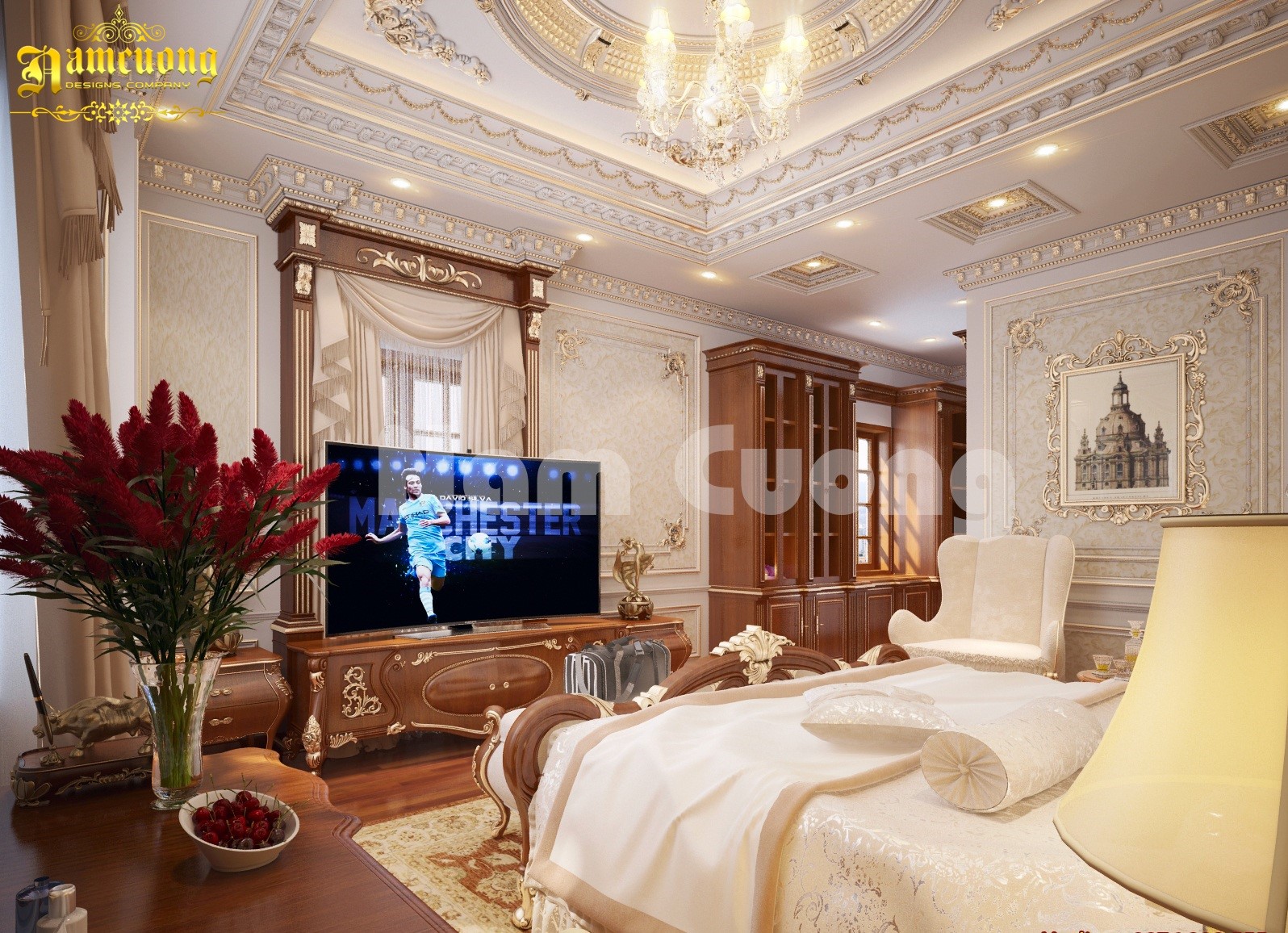 cần cho thuê biệt thự siêu vip nội thất đẳng cấp khu BT5 Lotus center - ciputra Hà Nội 4
