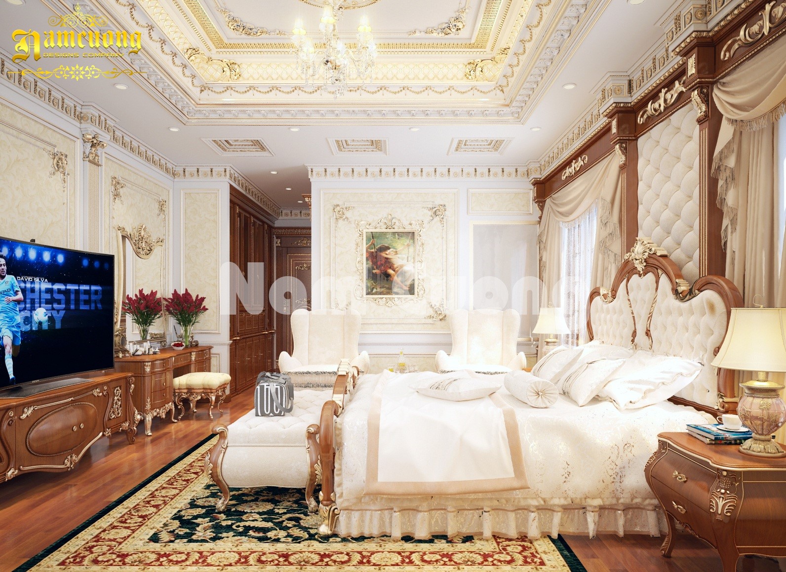 cần cho thuê biệt thự siêu vip nội thất đẳng cấp khu BT5 Lotus center - ciputra Hà Nội 6
