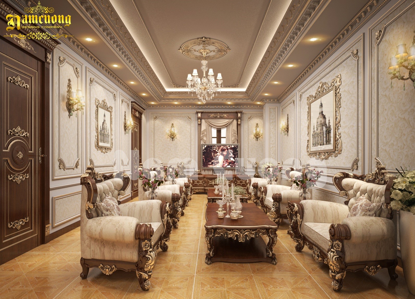 cần cho thuê biệt thự siêu vip nội thất đẳng cấp khu BT5 Lotus center - ciputra Hà Nội 7