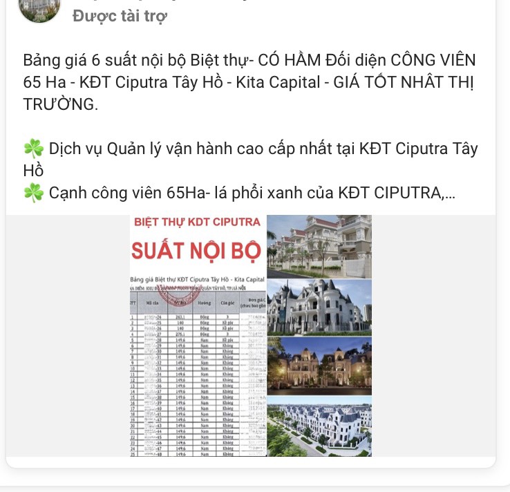 Bán Biệt thự lâu đài Melody Ciputra ngay trong lòng Hà Nội giá siêu hấp dẫn