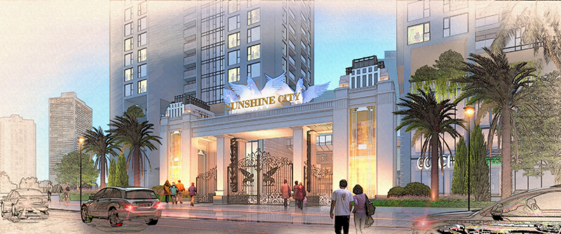 phoi canh chung cu sunshine city